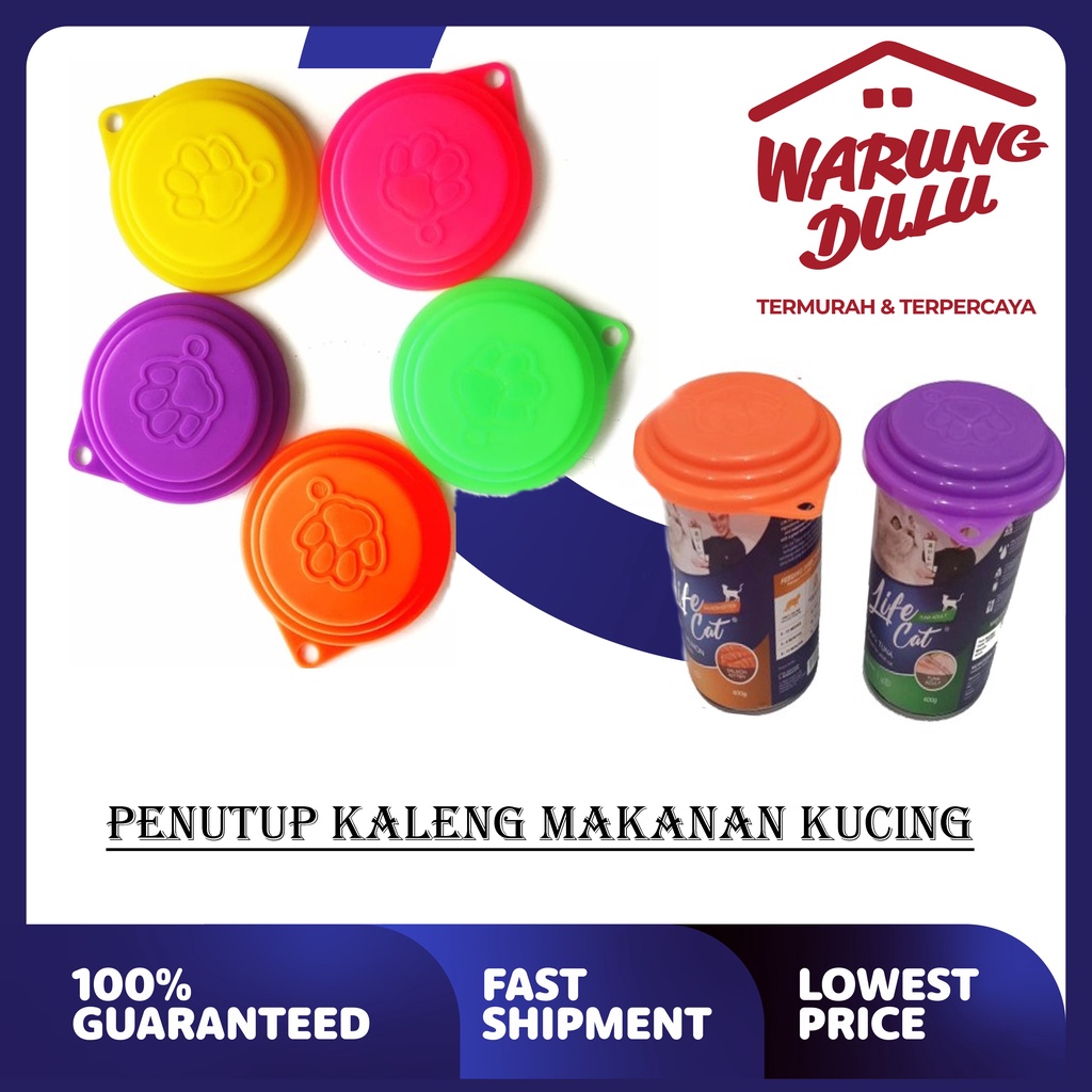 PENUTUP KALENG CAT FOOD (GratisOngkir)