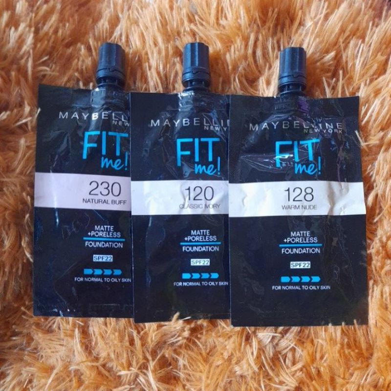 Jual FOUNDATION MAYBELLINE FIT ME SASET Shopee Indonesia