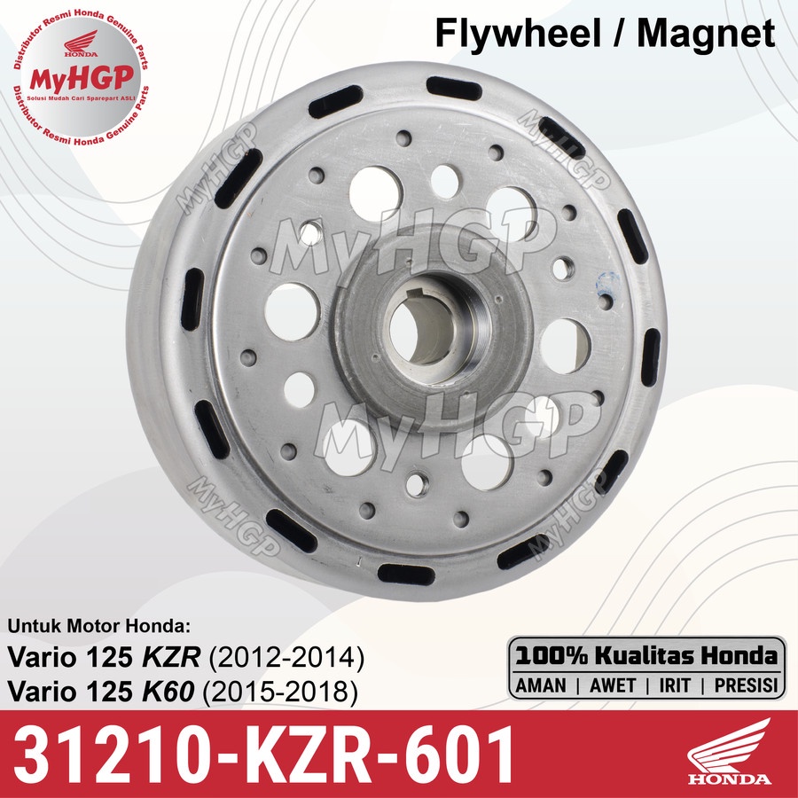 31210-KZR-601 - Flywheel / Magnet - Vario 125 Old LED 2015 31210KZR601 31210 KZR 601 Original Honda 