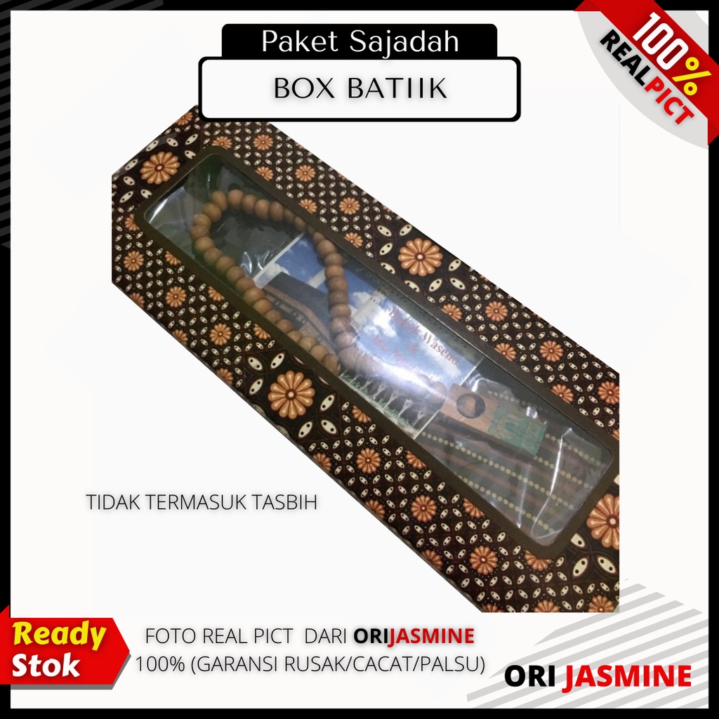 Paket Kemasan Box Polos Dan Batik Untuk Sajadah