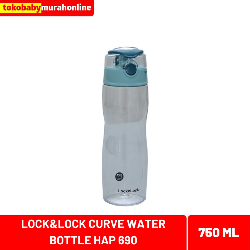 LOCK&amp;LOCK HAP 690 CURVE WATER BOTTLE 750ML