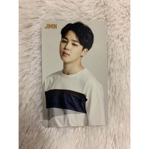 Official PC Jimin BTS Youth Japan album Photocard