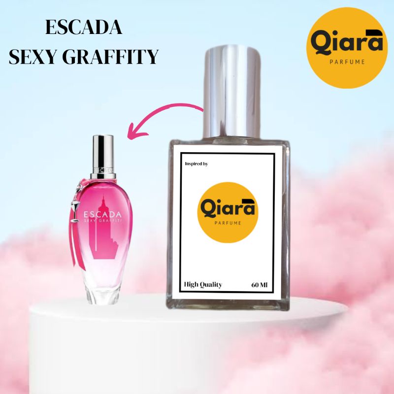 Qiara Parfume Parfum Inspired By Escada Sexy Graffiti Minyak Wangi Wanita Aroma Buah Tahan Lama