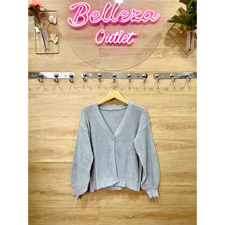 Belleza outlet baju rajut Cardigan rajut atasan wanita Thabita Knite