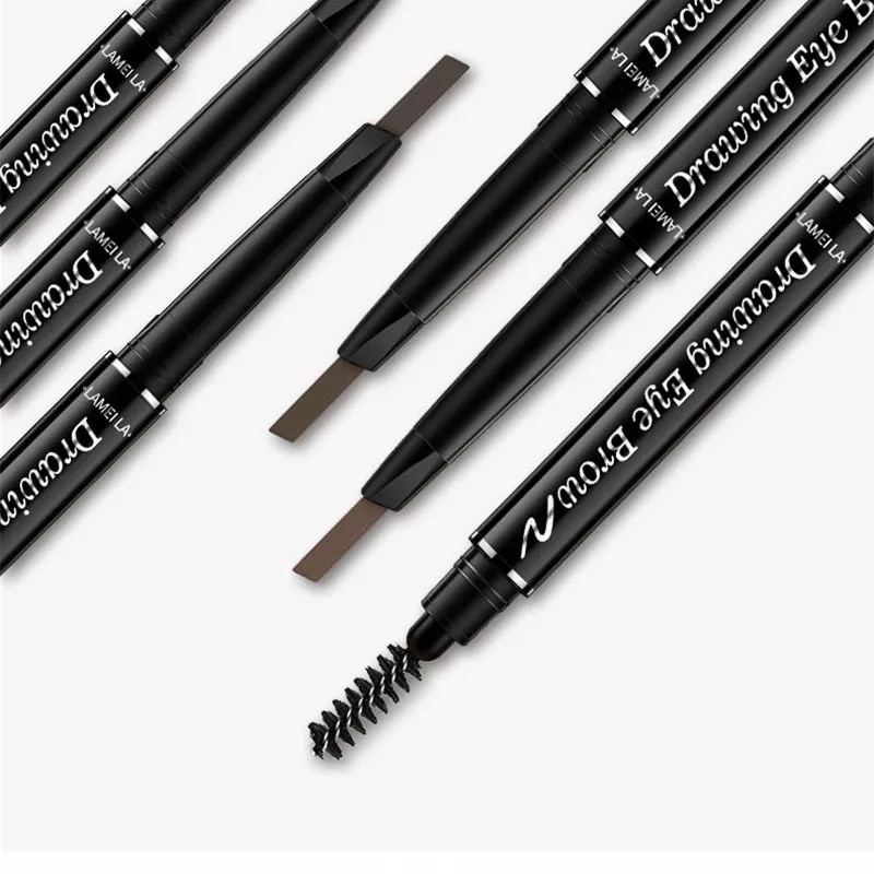 SHINE STAR - [ COD ] LAMEILA 7 Colors Double Heads Eyebrow Pencil Lasting Eyebrow Pen Waterproof