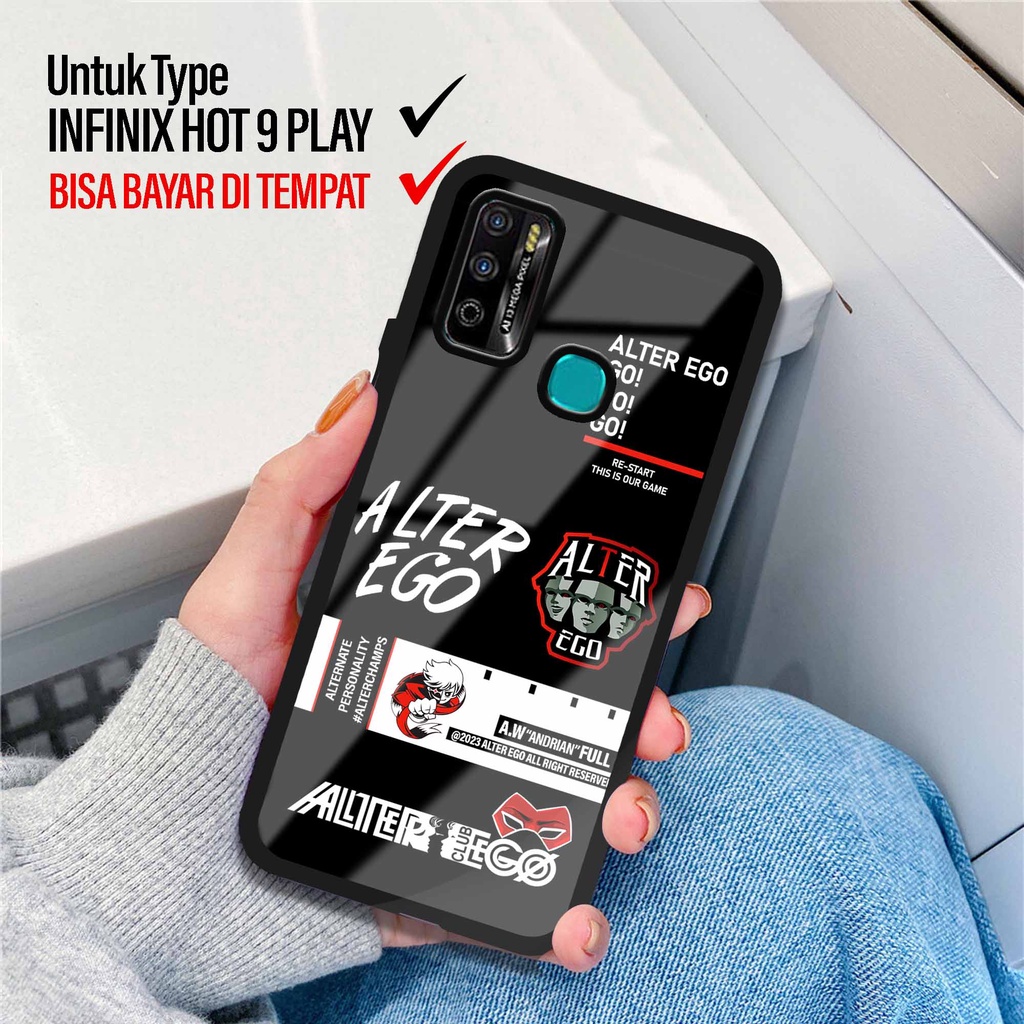 Case Infinix Hot 9 Play - Hardcase Glossy Infinix Hot 9 Play - Silikon Infinix Hot 9 Play - Kesing I