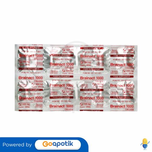 Brainact 1000 Mg Strip 10 Kaplet