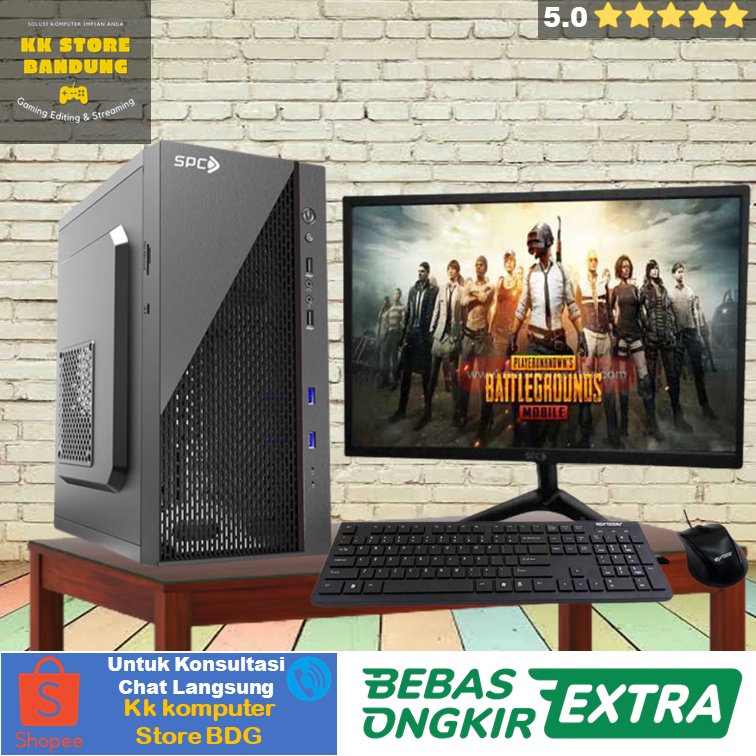 PC SERVER ANBK CORE I7 12700 RAM16/8GB PC SERVER LAB FULSET MONITOR