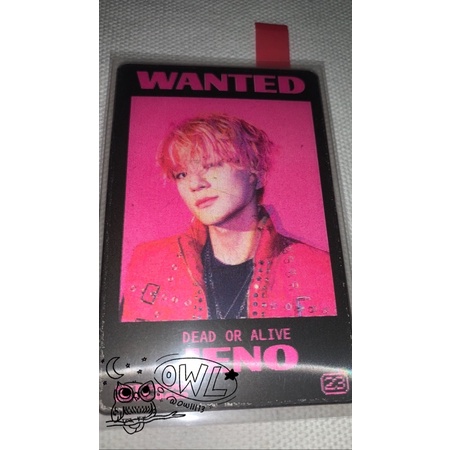 Photocard PC jeno lenti card glitch mode