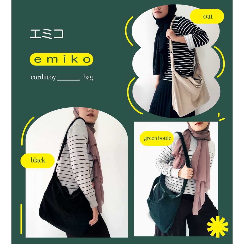 Emiko Corduroy Bag