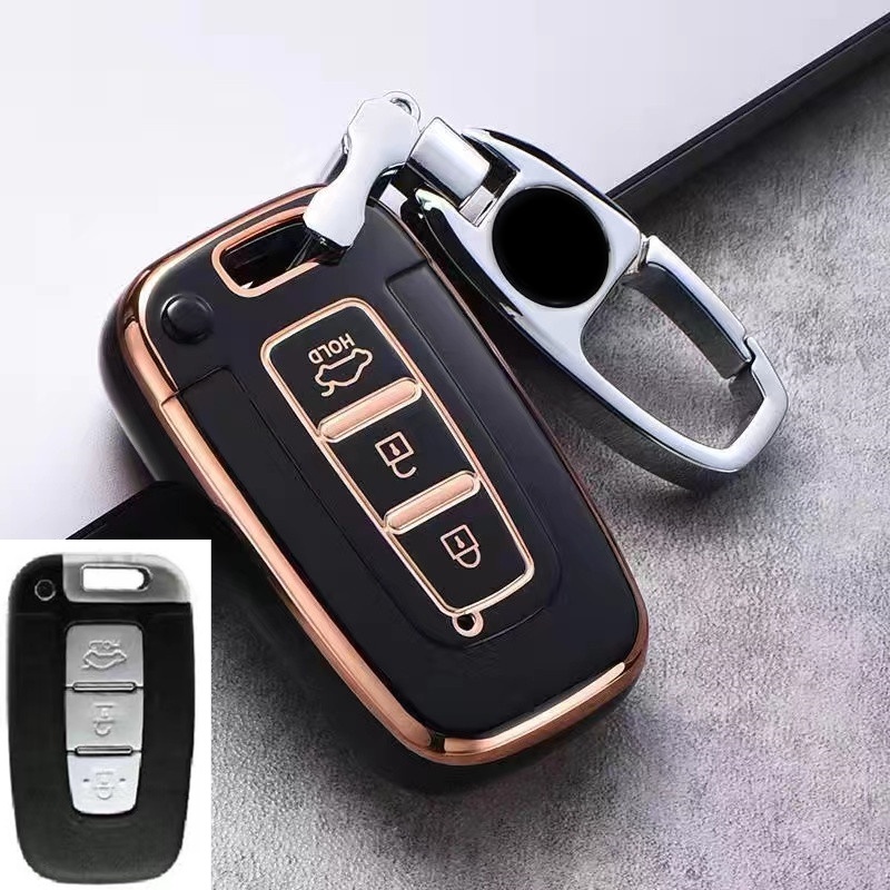 Casing Kunci Mobil Bahan Silikon Untuk Hyundai Elantra Tucson Sonata