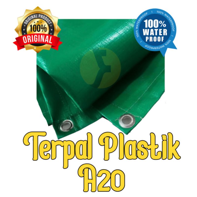 Terpal A20 / Terpal A20 Hijau Army / Terpal Murah