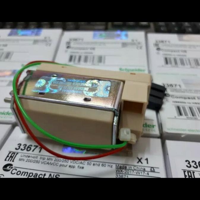 

Promo Uvr / Uvt / Mn 33671 Under Voltage Release Schneider 33671