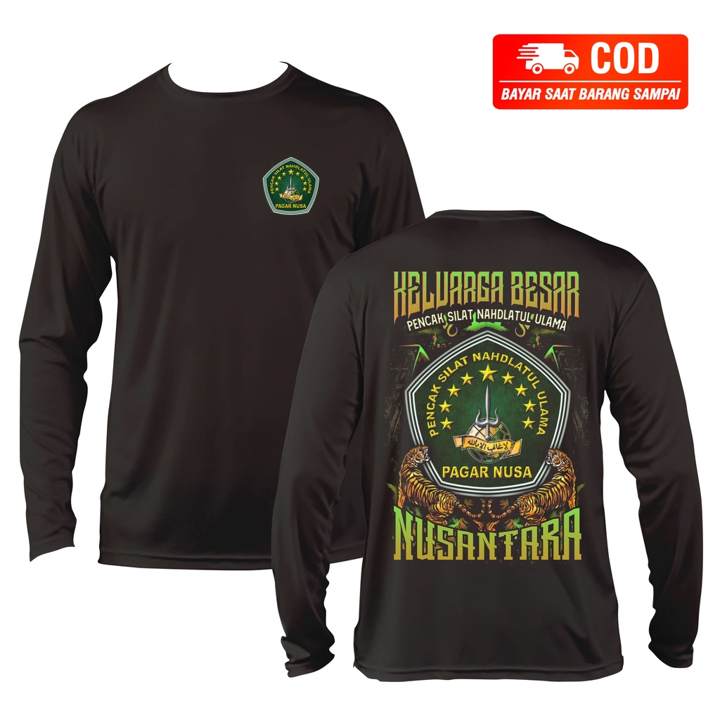 KAOS PANJANG PENCAK SILAT PAGAR NUSA DISTRO - KAOS PENDEK PAGAR NUSA ORIGINAL TERBARU