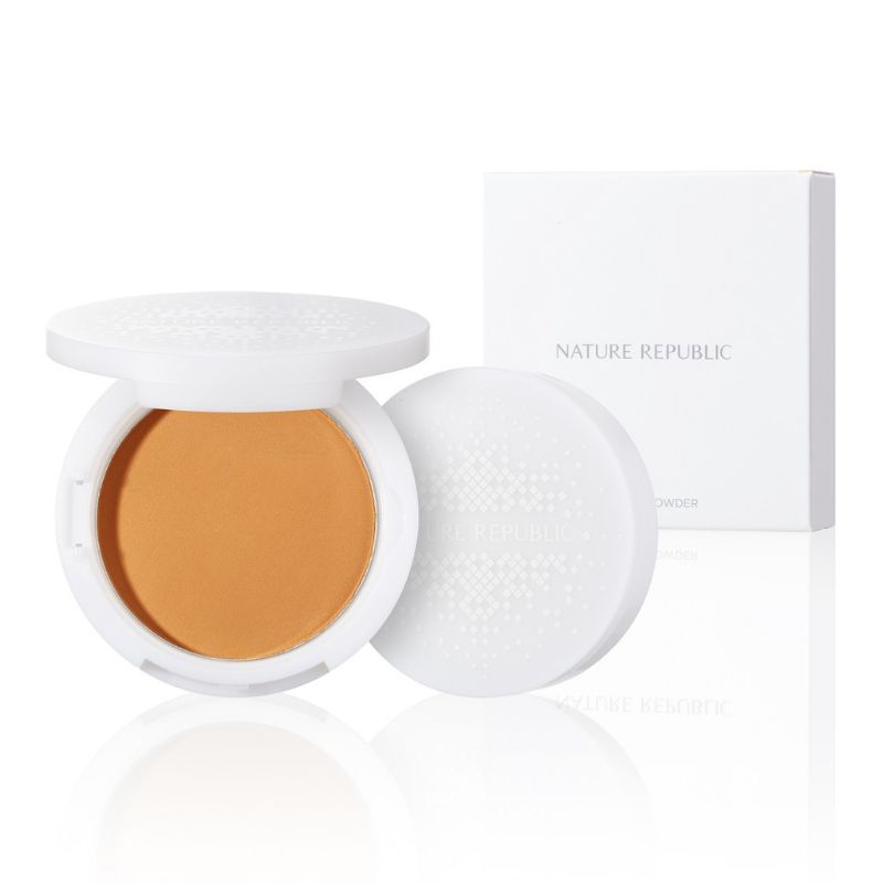 Nature Republic Around The Nature Matte Compact Powder 03 Coffee Beige SPF30 PA+++