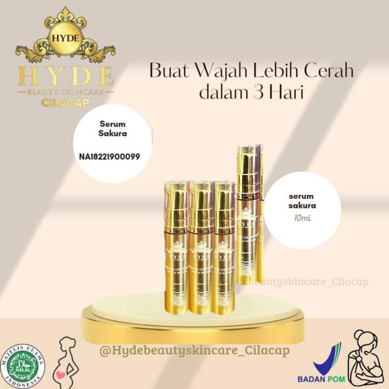 SERUM GLOWING EXTRA SAKURA HYDE BEAUTY SKINCARE