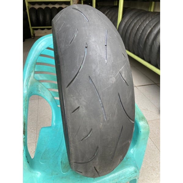 DUNLOP SPORTMAX D214 180/55-17 BAN LIMBAH MOGE GAMBOT TAPAK LEBAR BIG BLOCK DUAL PURPOSE