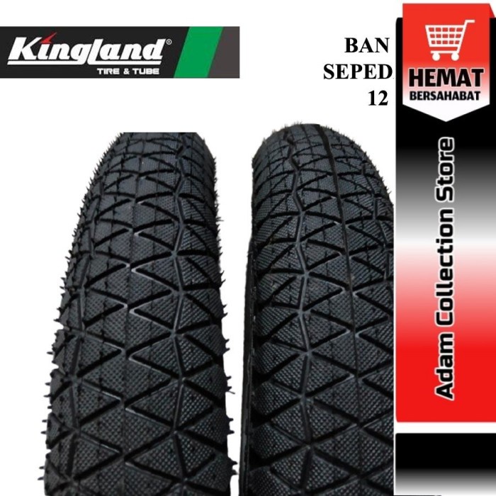 Ban LUAR Sepeda Anak 12" Ban luar Sepeda 12 inch ATLANTIS KINGLAND