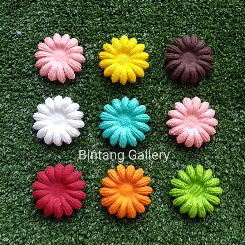 BUNGA HANA MATAHARI 4 CM PER PAK 50 BIJI