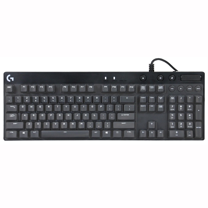 Film Pelindung Keyboard Gaming Mekanik Universal G610 / G810 / G413 Logitech Bahan Silikon Anti Debu (ZXL)