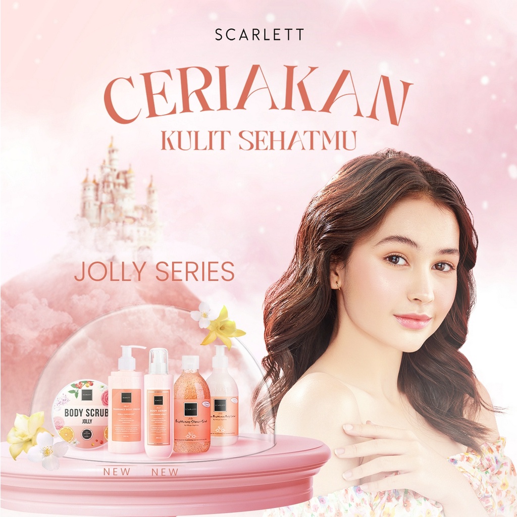 ❤️ Cloudy ❤️ SCARLETT Whitening Body Serum Happy - Charming - Jolly I 250ml