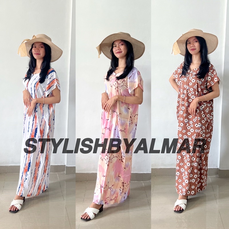 Daster Rayon Halus Panjang Busui Semata Kaki almar brand premium
