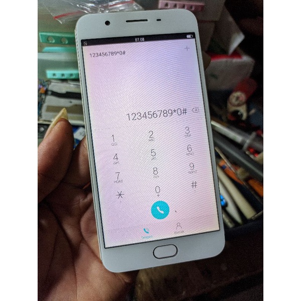 lcd oppo f1s original copotan