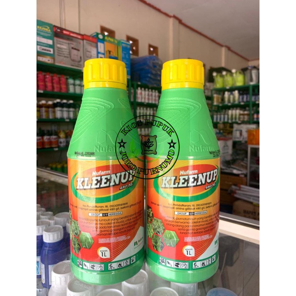 KLEENUP 480SL 1 LITER HERBISIDA PEMBASMI RUMPUT LIAR & ALANG-ALANG