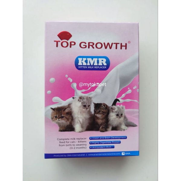 Susu Kucing TOP GROWTH 250gr - Kitten Milk Replacer