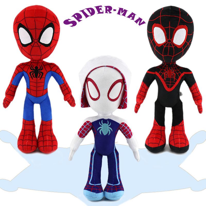 Mainan Mewah Spider Man To The Spider Verse Ideal Untuk Natal Halloween Dan Kolektor Alike