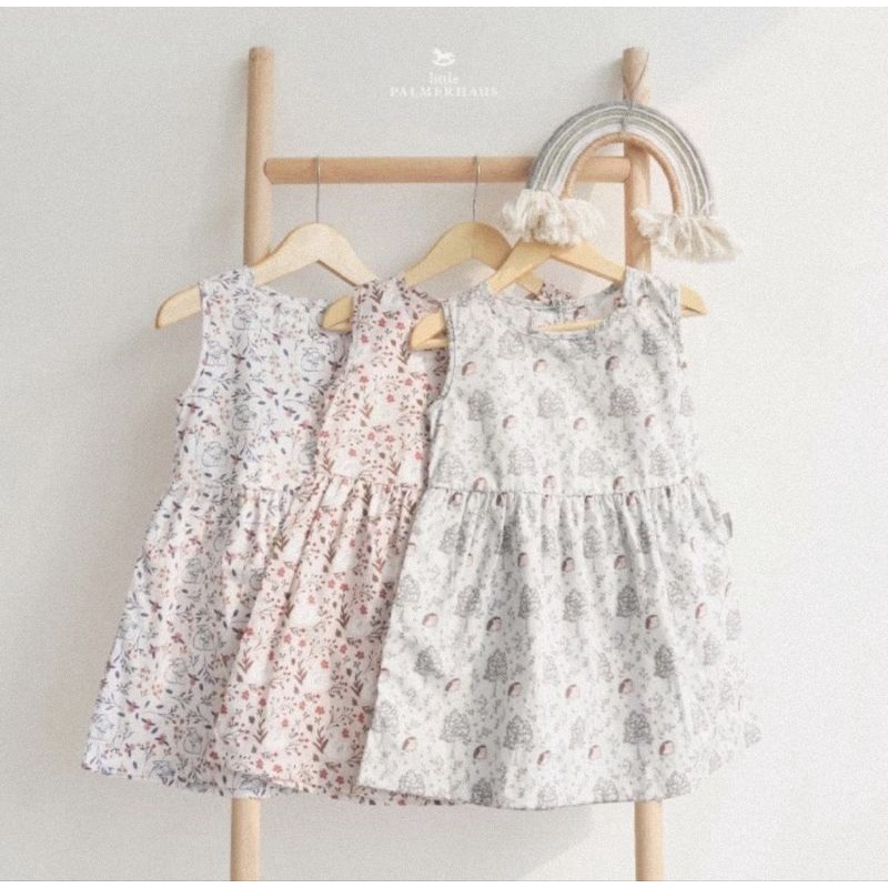 Little Palmerhaus Sleeveless Dress Seri Bunny Mama - Dress Bayi &amp; Anak