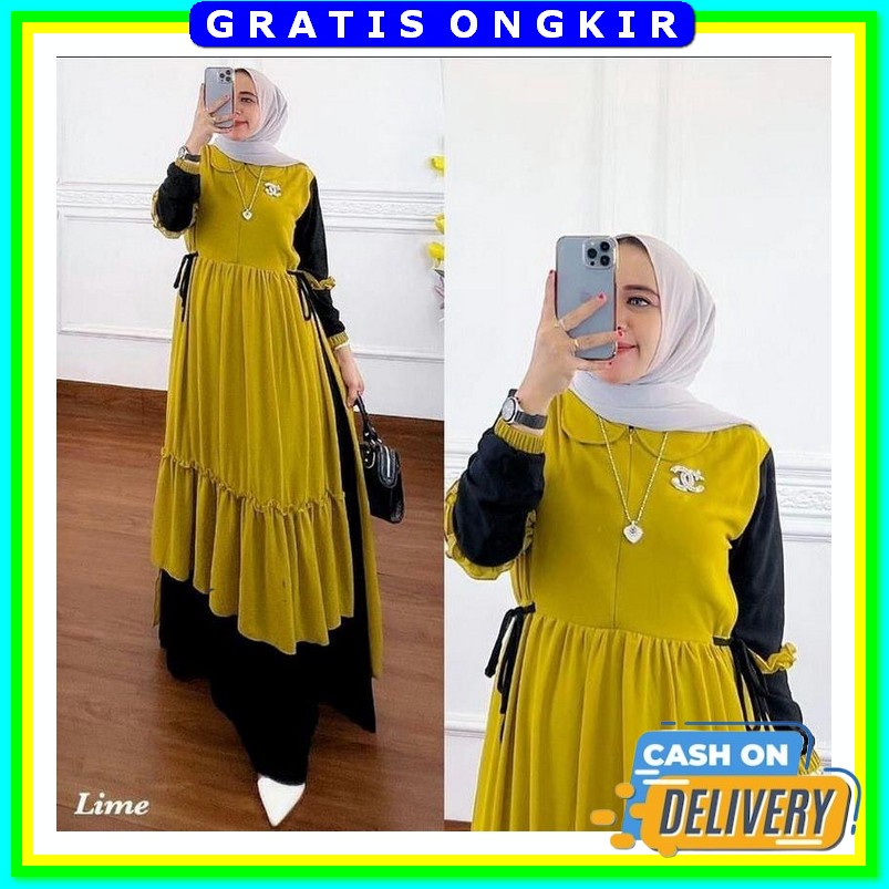 Games Cewek Kekinian Gamis Wanita Premium Terlaris Gams Syari Ramadhan Dress Terlaris Masa Kini Bsju