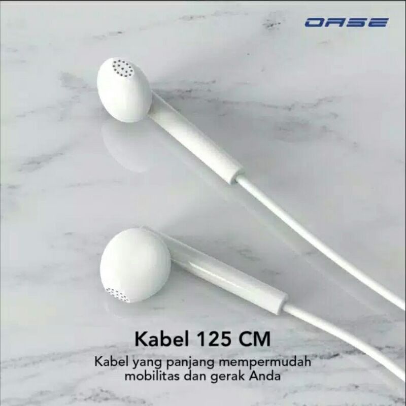 HEADSET Earphone OASE E-G1 ORIGINAL