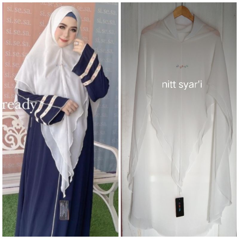 Khimar  Sisesa Broken white
