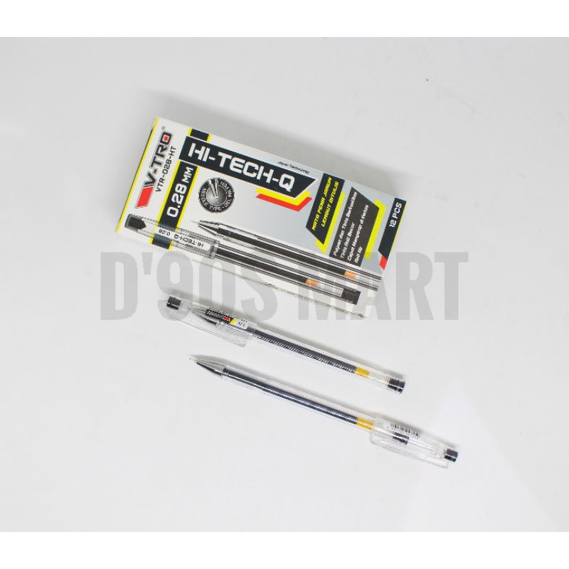 

Pulpen Hi-Tech-V Tro 0.28 MM isi 12