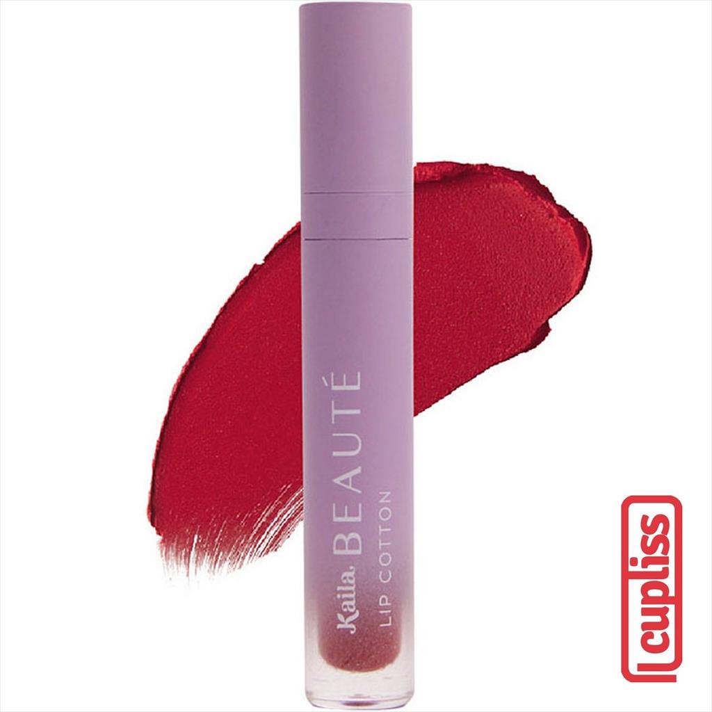 KAILA Beaute Lip Cotton 3,8gr Red Velvet 3,8 gr Lip Cream