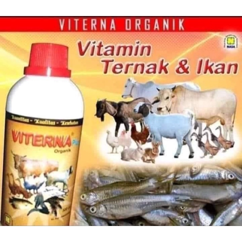 VETERNA VITAMIN PENGGEMUK TERNAK ALAMI NASA