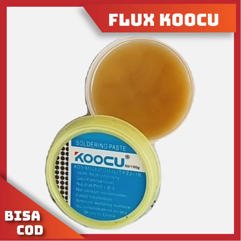 KOCCU - FLUX PASTE KUNING 50GR