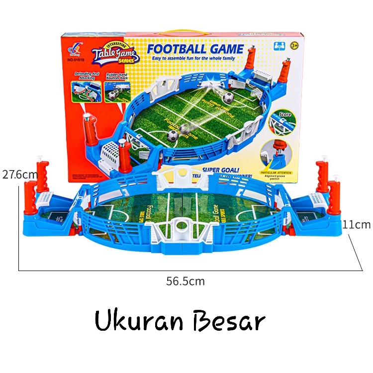 [JUALSEMUA18](O1818)Mainan Tanding Sepak Bola Meja / Table Soccer Pinball / Mainan Mini Tanding Goal Sepak Bola Portable / Football Game