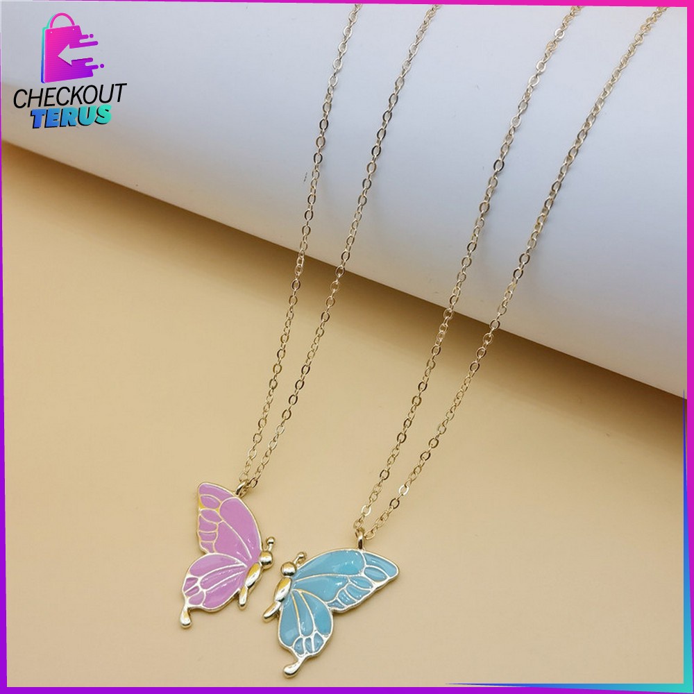 CT K121 Kalung Couple Magnet 2 PCS Aksesoris Fashion Wanita Kalung Pasangan Pria Wanita Couple Necklace