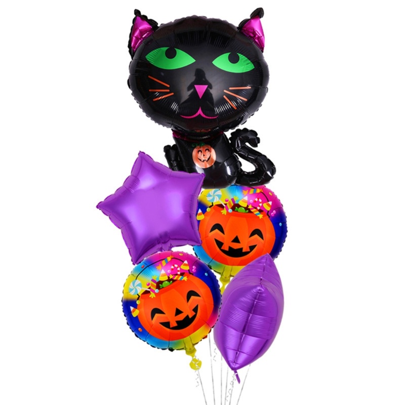 Balon Foil Desain Penyihir Halloween Untuk Anak