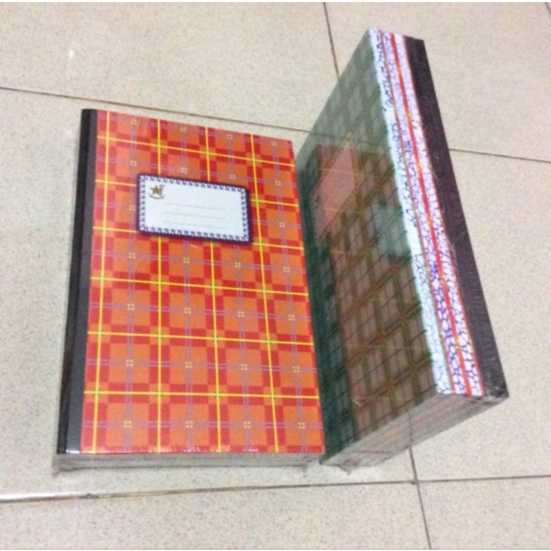 

buku tulis bintang obor sampul tebal.100lembar.folio