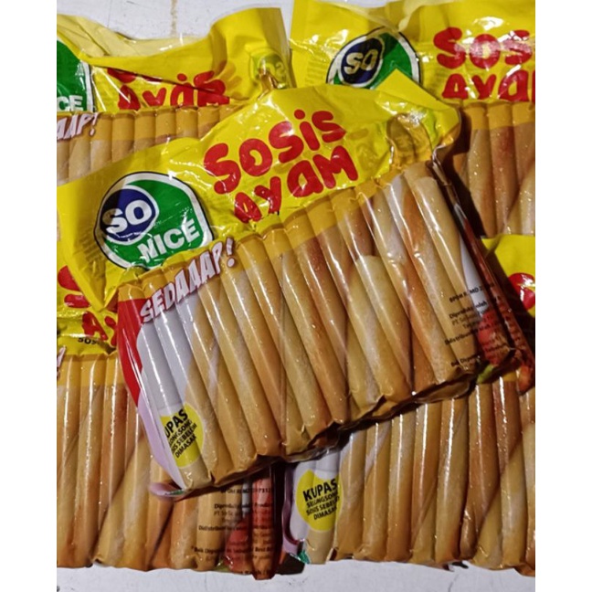 Jual Sosis Ayam Sonice So Nice Sosis Ayam Kg Shopee Indonesia