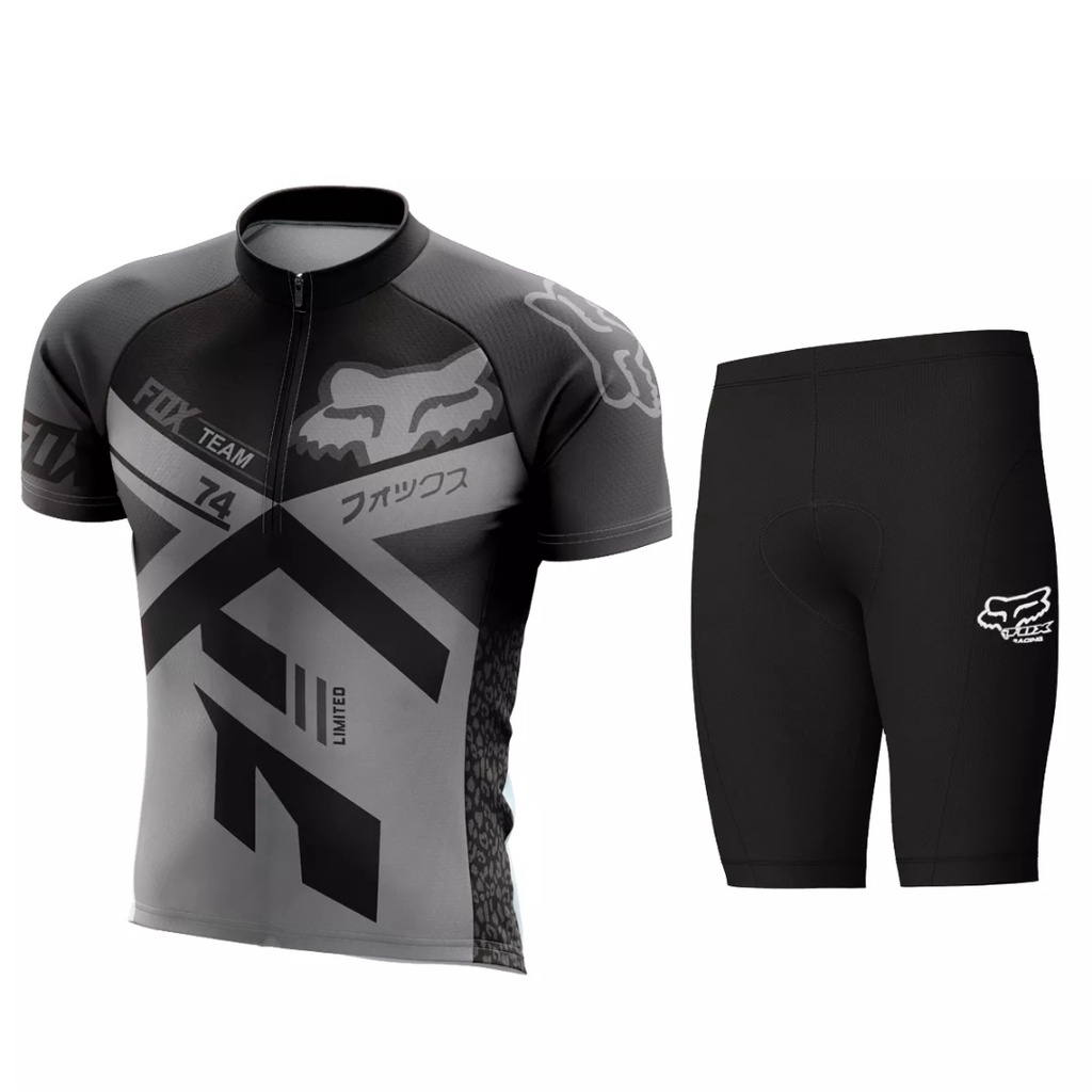 Jersey Sepeda Kaos Sepeda MTB Roadbike Baju Gowes Lengan Pendek