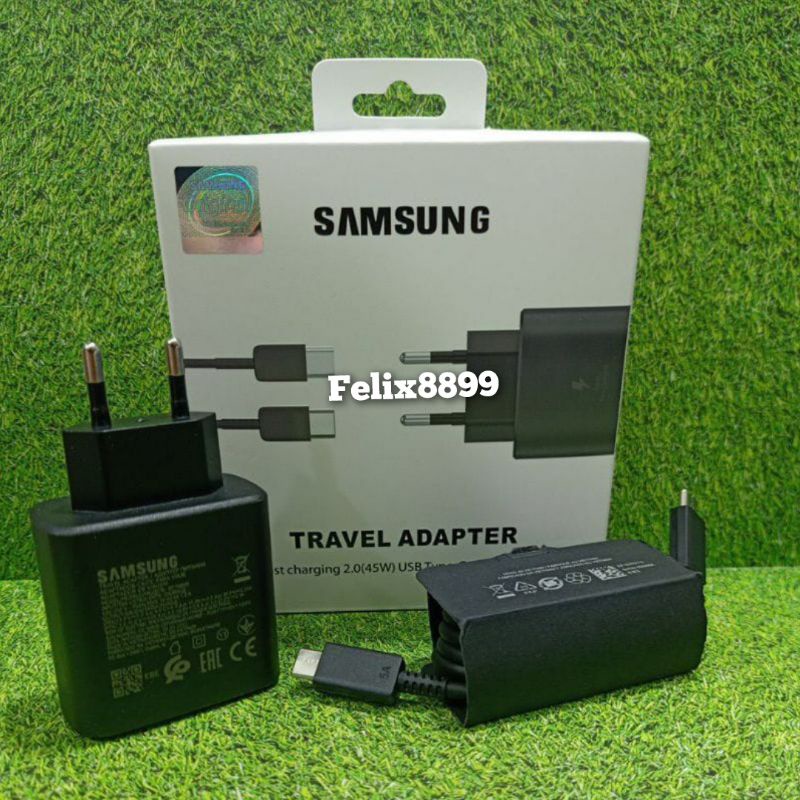 Charger Samsung Galaxy S20 5G S20 Plus S20+ S20 Ultra 5G S20 fe 5G M23 M33 M34 M53 M54 A23 A33 A34 A53 A54 A73 A74 5G 4G Z Fold 2 3 Note 10 20 + Ultra 45W S25W Super Fast charging USB Type C To C