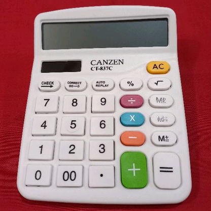 

Kalkulator Canzen CT-837C (12 digit)