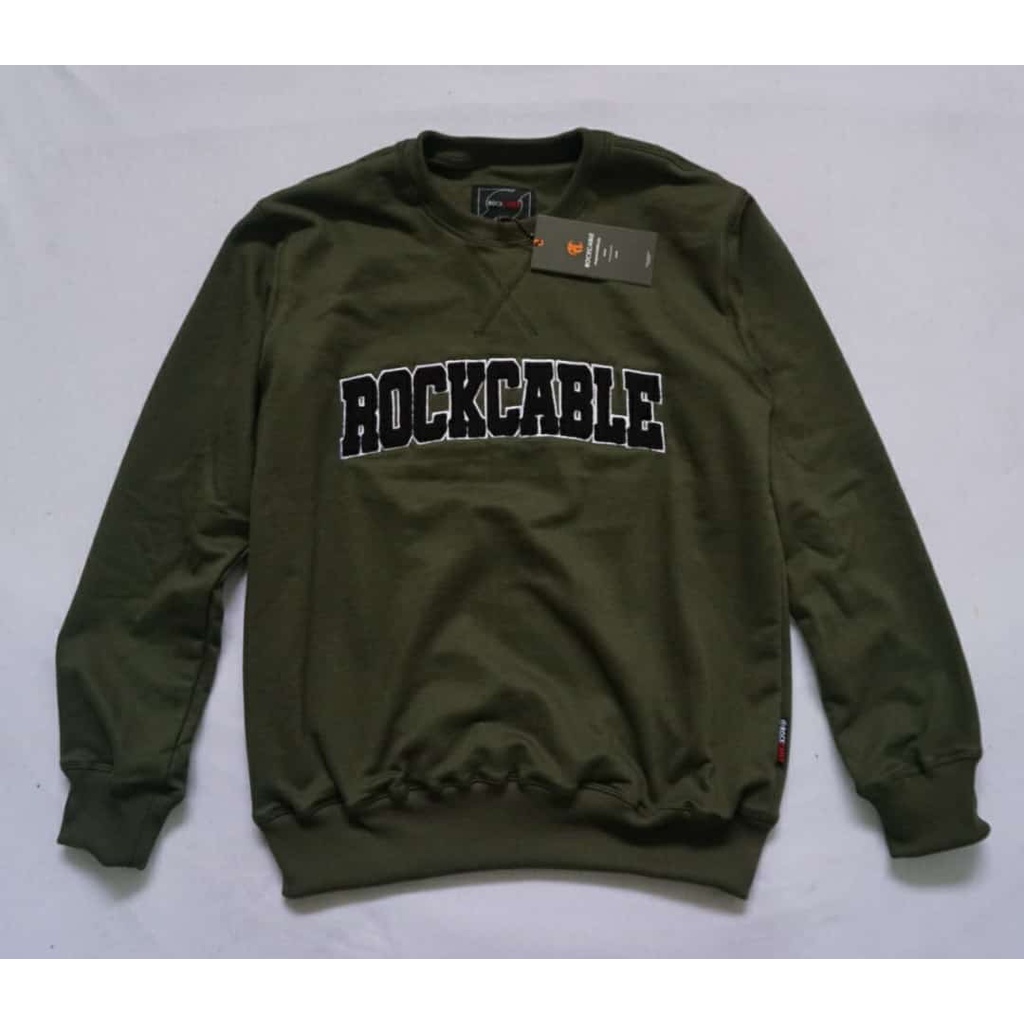 [Bisa Cod] Sweater Pria Wanita Street Style Termurah Size M,L,XL merk ROCKCABLE