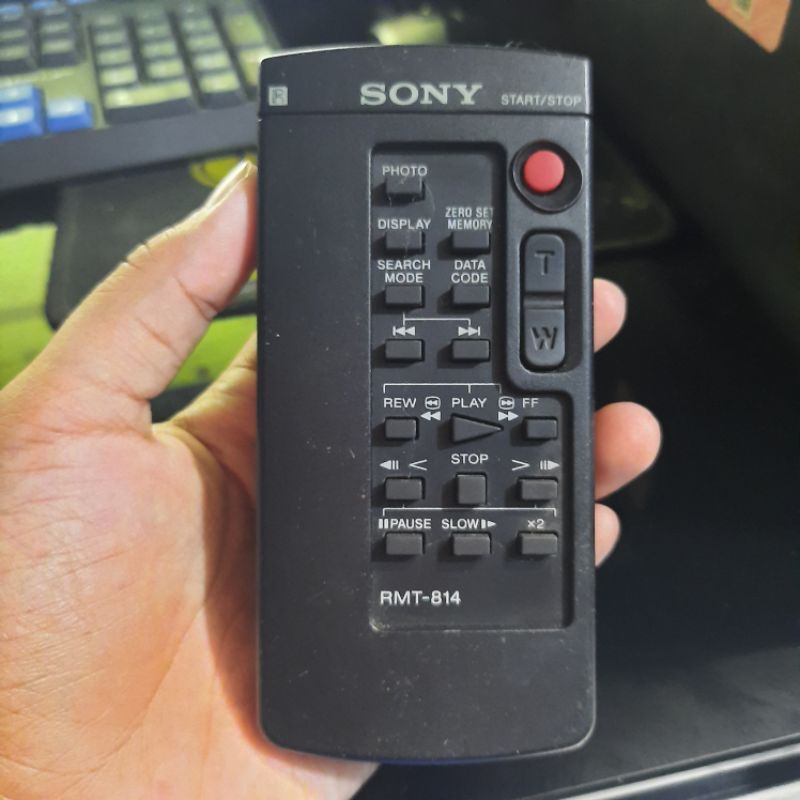 REMOTE REMOT CAMCORDER SONY RMT-814 ORIGINAL ASLI