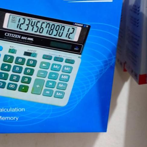 

kalkulator besar citezen 12 digit