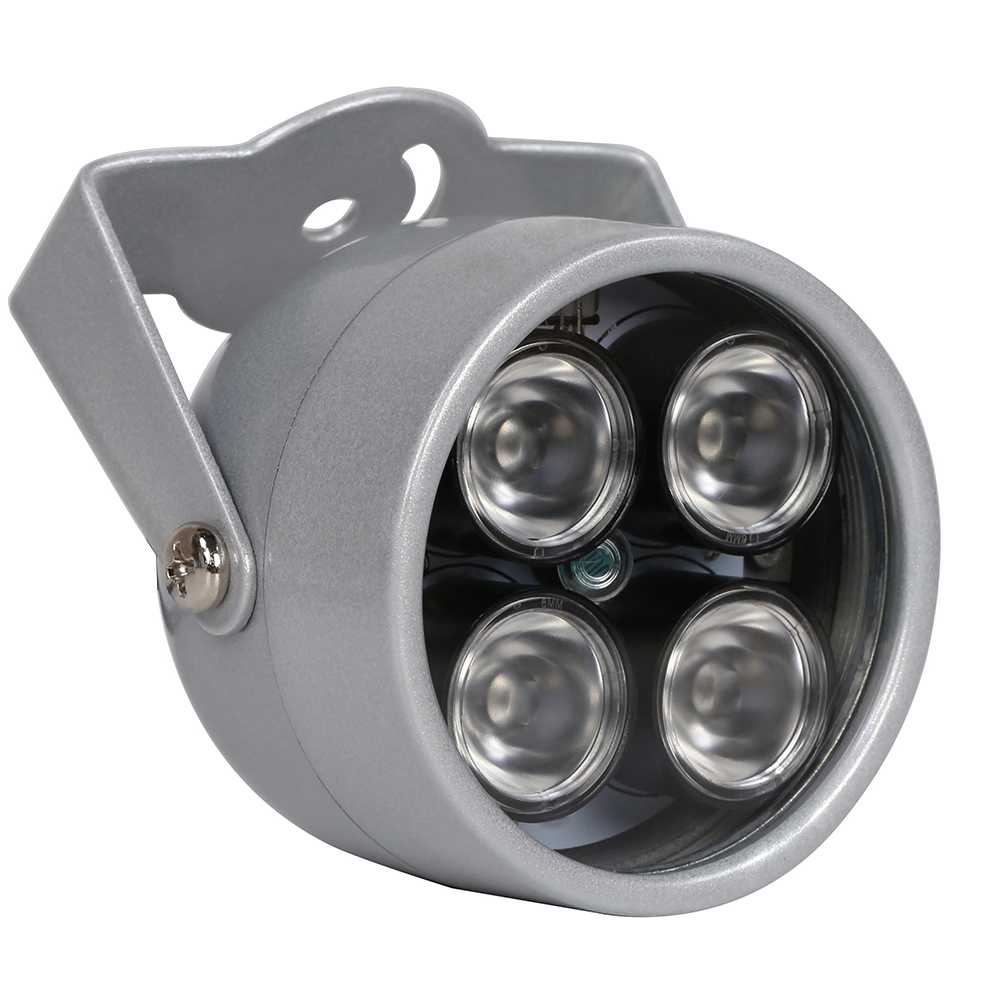 Lampu IR Infrared Night Vision Illuminator 4 LED Waterproof for CCTV - PTBG4040